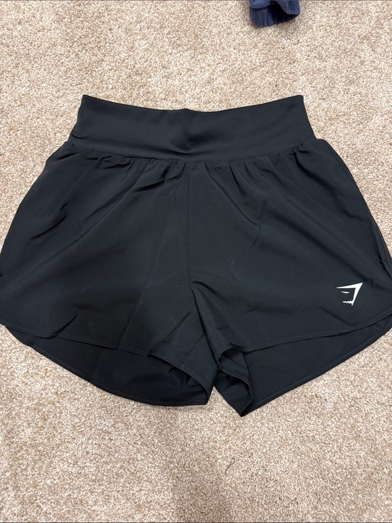 Gymshark Pants - Gymshark Black Woven shorts - medium. Brand new only tried on